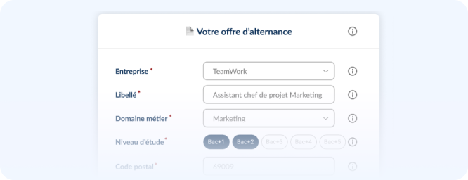 Dépôt d’une offre en 1 minute
